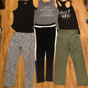 Women’s Athletic Clothing Bundle—S